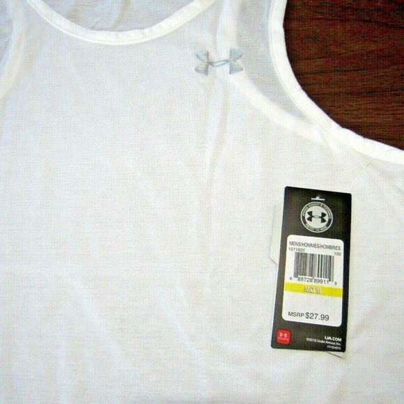 Under Armour Mens Threadbone Streaker Tank 1271822 - Picture 3 of 4